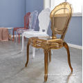 Stacking Clear Resin Hotel Furniture Plastic Chiavari Chair